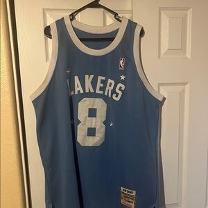 Kobe Bryant Light Blue Lakers Jersey